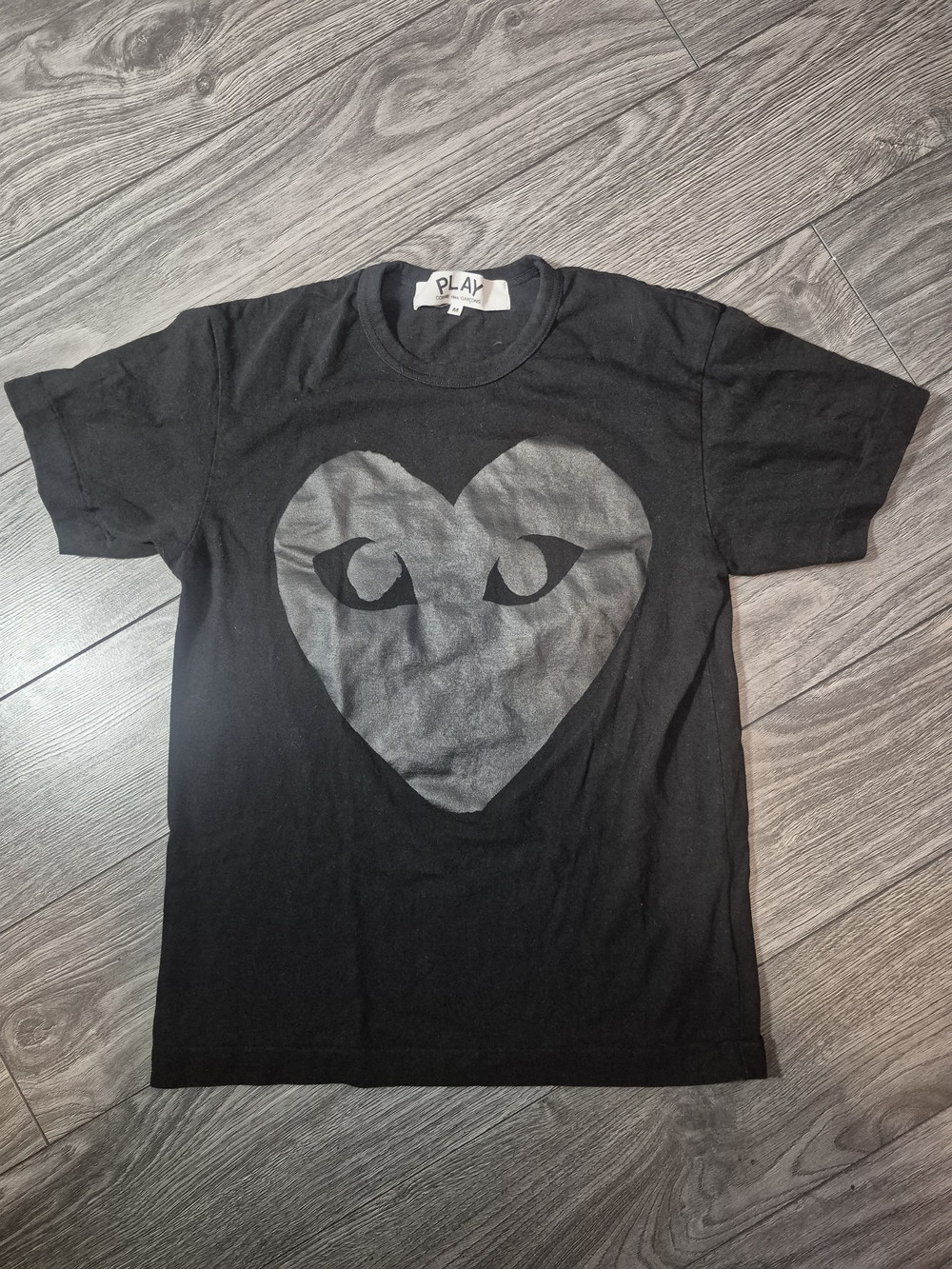 Comme des Garcons PLAY Black Heart-Eye Graphic Tee